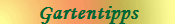 Gartentipps